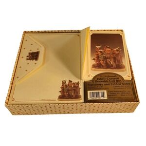 MJ Hummel - Reusable Gift Box‎ Stationery Folded Notes Set -1993